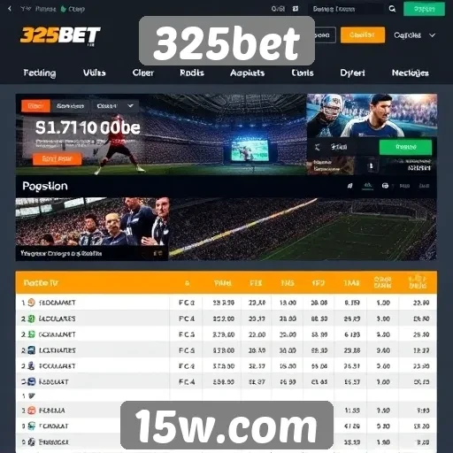 Comparativo de odds na plataforma 325bet